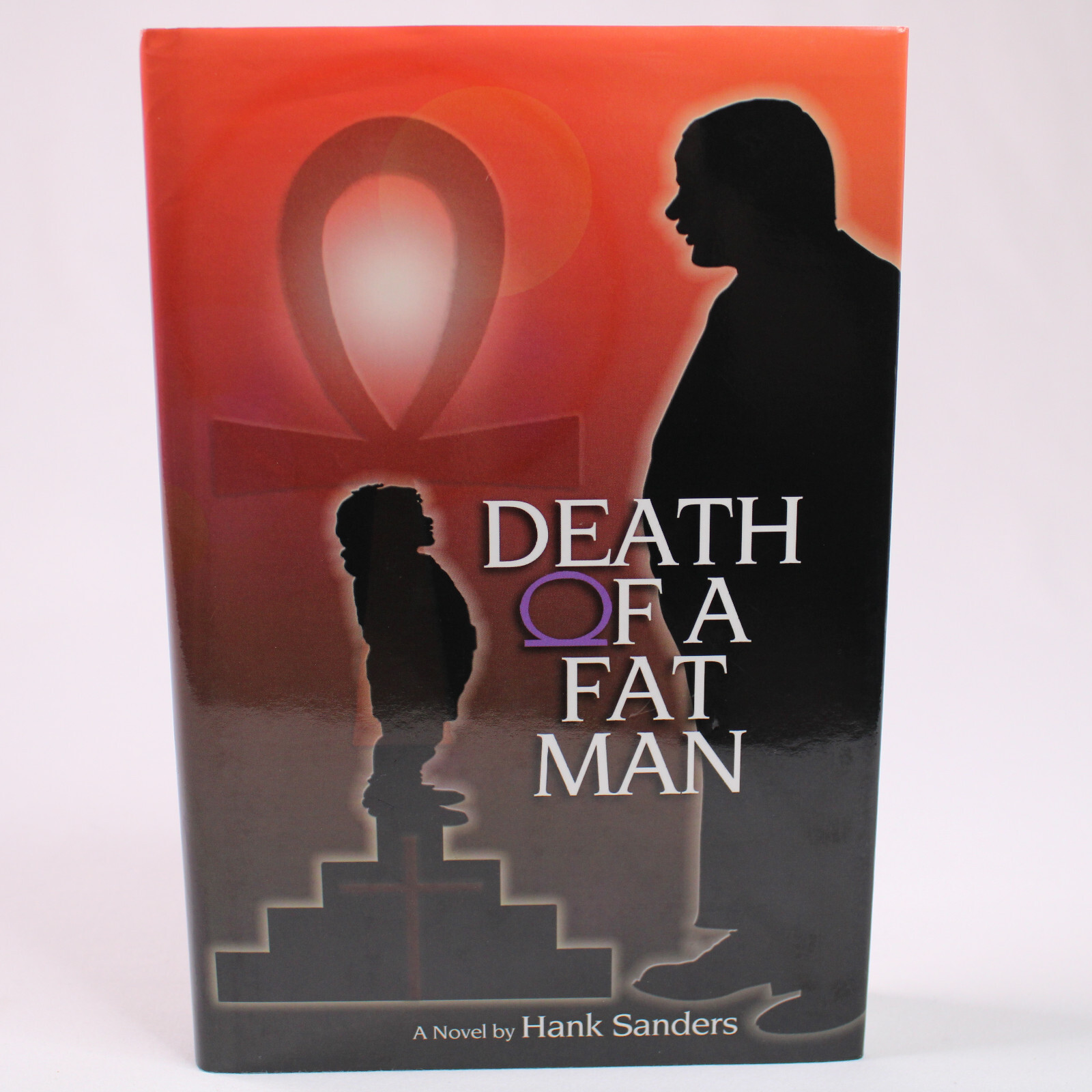 SIGNED DEATH OF A FAT MAN By Hank Sanders Hardback Book With Dust Jacket VG Copy