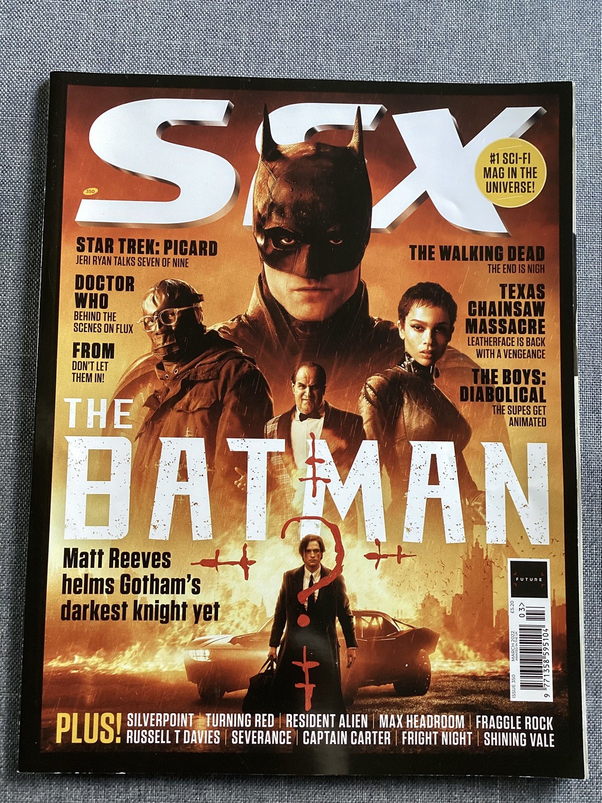 SFX Magazine The batman 350 march 2022