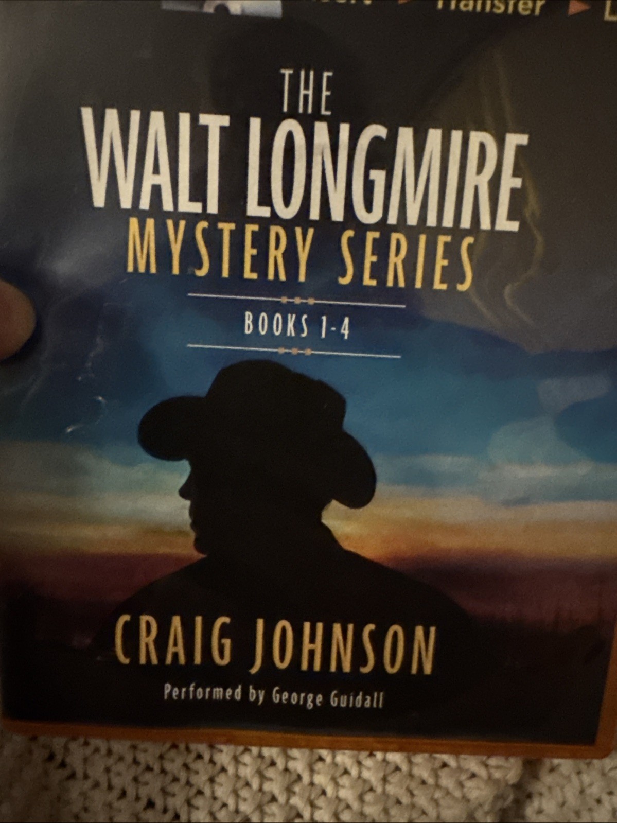 THE WALT LONGMIRE MYSTERY SERIES -BOOKS 1-4 MP3-CD/COLD DISH, DEATH W/OUT & MORE