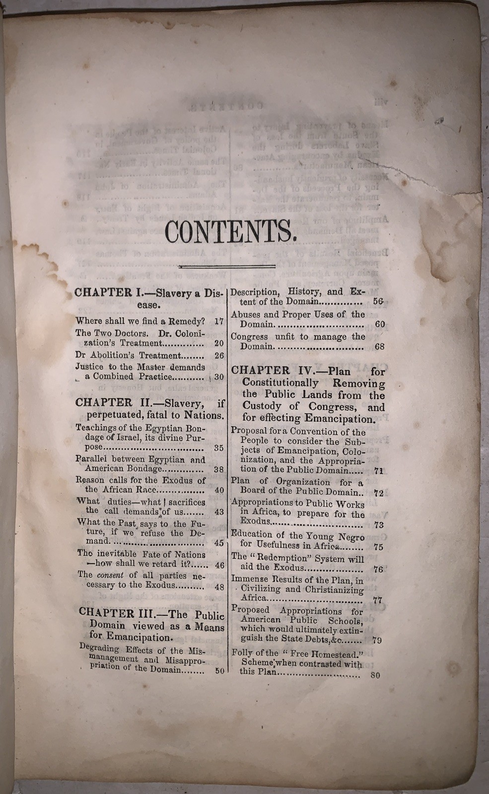 1854, 1st, THE GREAT FUTURE OF AMERICA AND AFRICA, by JACOB DEWEES, SLAVERY