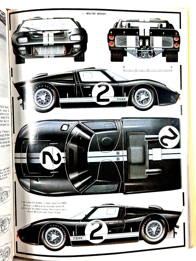 Classic Cars in Profile Volume 4 (600 photos & 48 pages of color scale drawings)