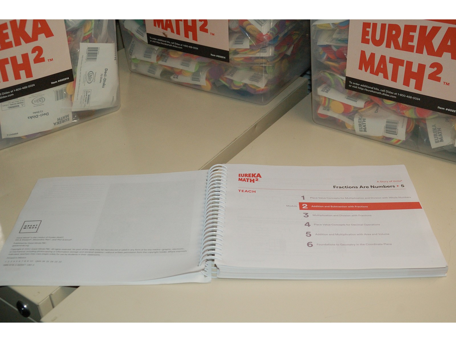 Eureka Math² Squared Grade 5 Module 2 Teacher Book – Weight: 35 oz.