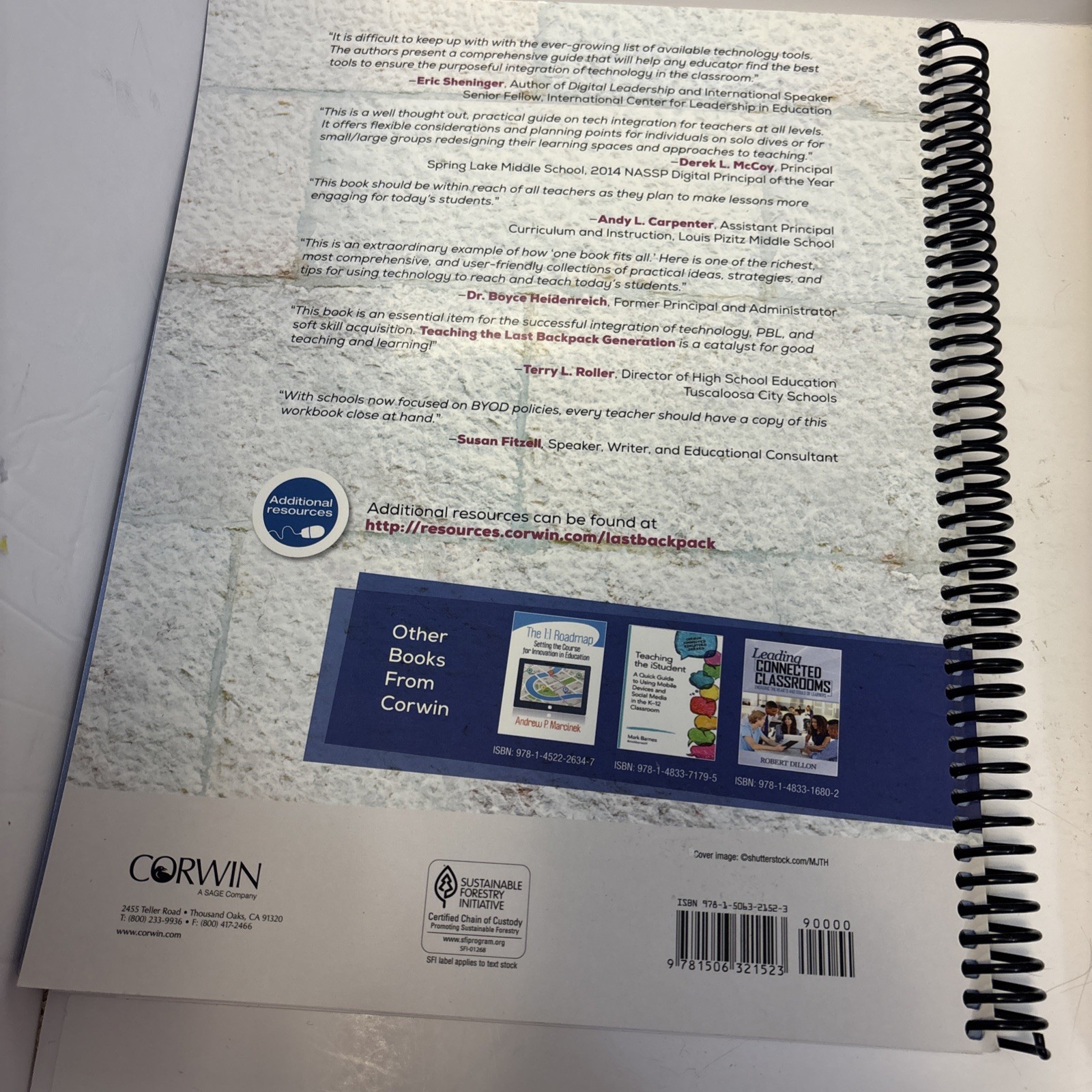 Teaching the Last Backpack Generation~ For Secondary Educators (Spiral) $2 SHIP