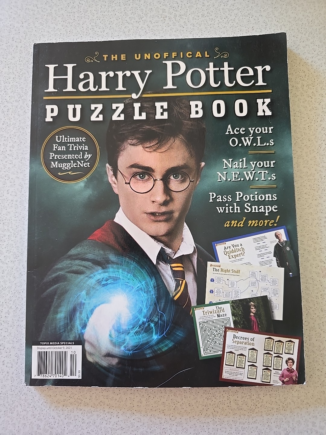 The Unofficial Harry Potter Puzzle Book 2021 Topix Media Specials Magazine NEW