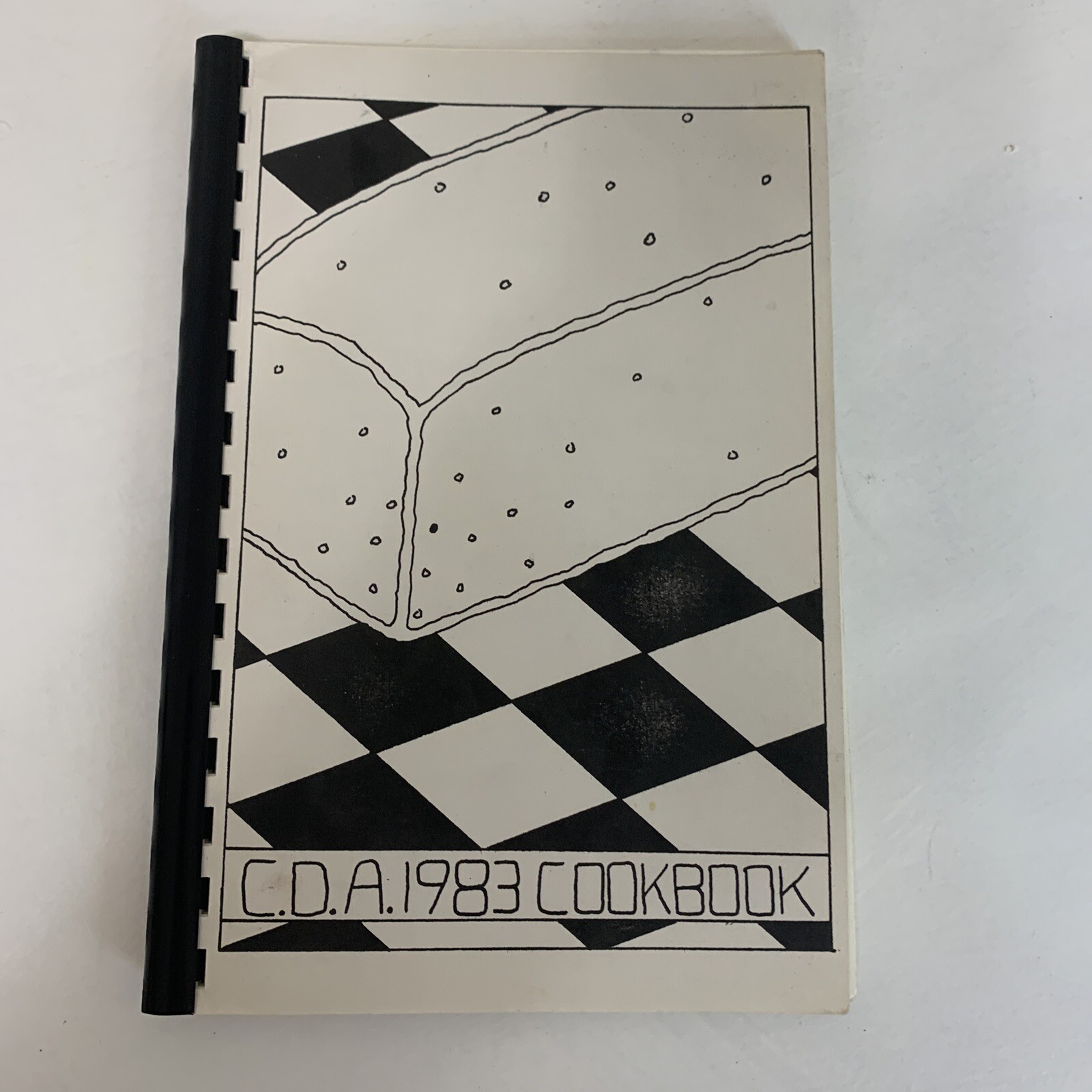 C.D.A. 1983 Ringbound Cookbook Livingston Montana Cookbook….