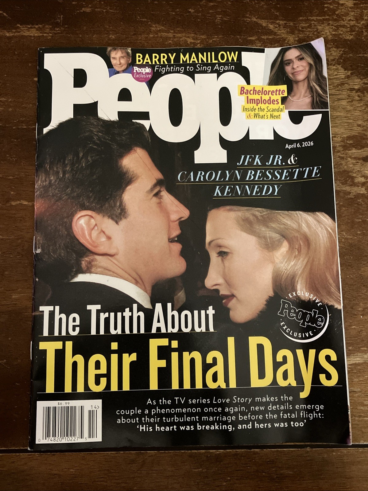 People Exclusive Magazine April 6 / 2026 JFK Jr. & Carolyn Bessette Kennedy