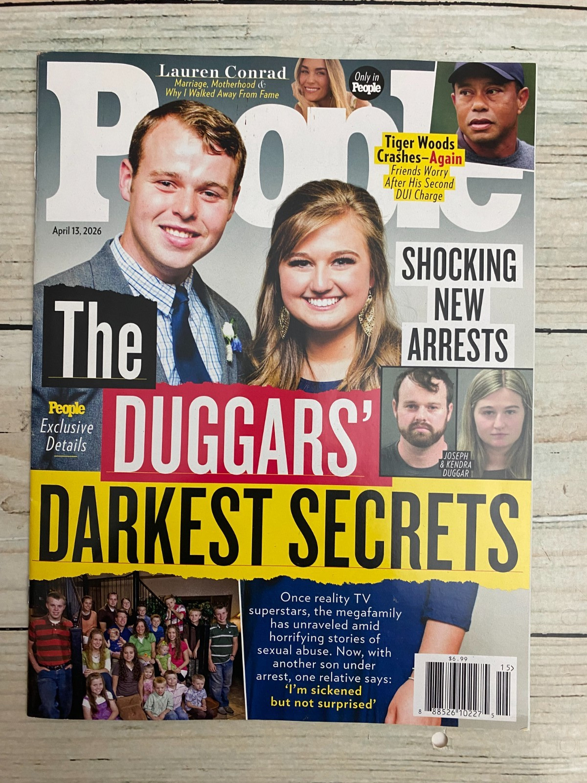 People Exclusive Magazine April 13 / 2026 Tiger Woods – the Duggar&rsquo;s Secrets