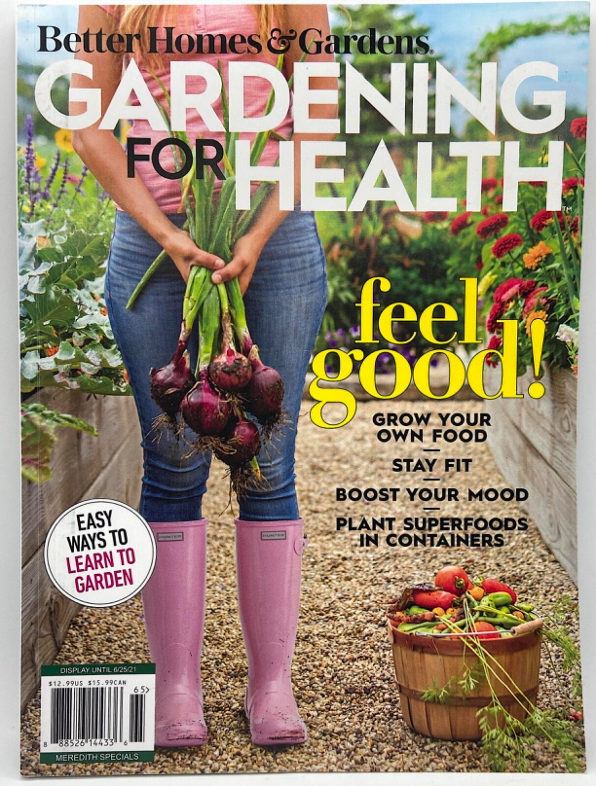 Better Homes & Garden Gardening for Health, Meredith Specials 2021 Feel Good!