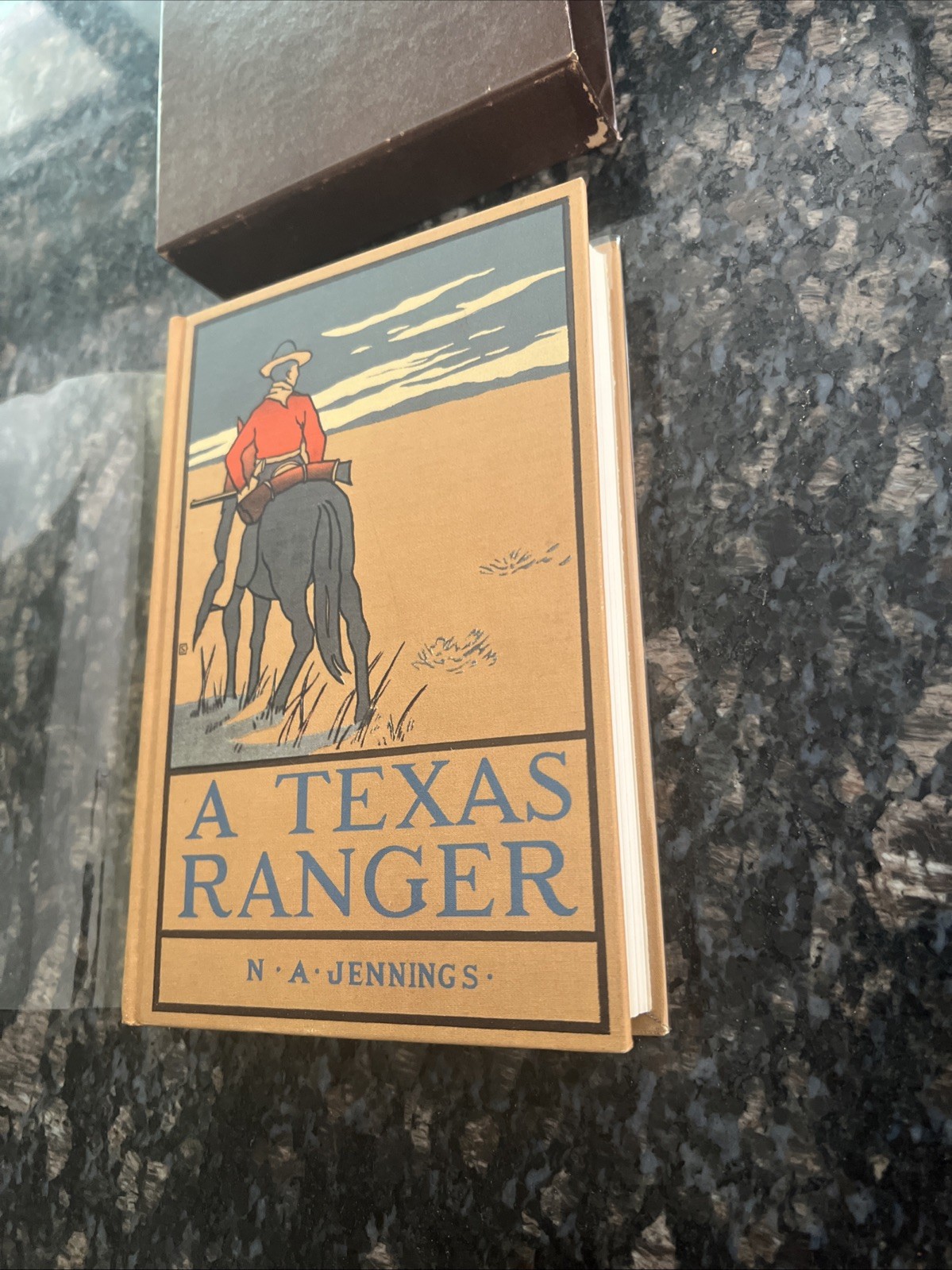 A TEXAS RANGER by N.A. Jennings 1899 (1959 Facsimile The Steck Company HB/SC