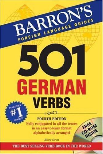 501 German Verbs [With CDROM] by Strutz, Henry