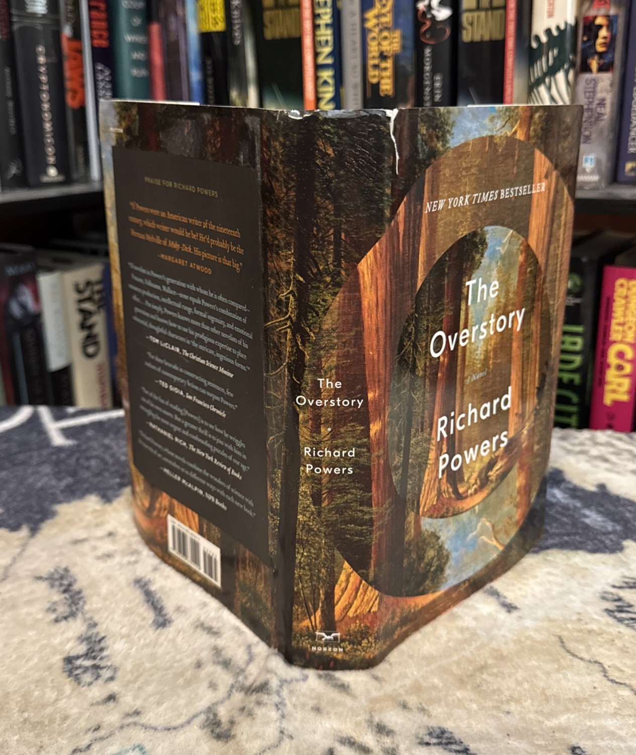 The Overstory – Richard Powers (2018, Hardcover) First Edition/2nd Print, G