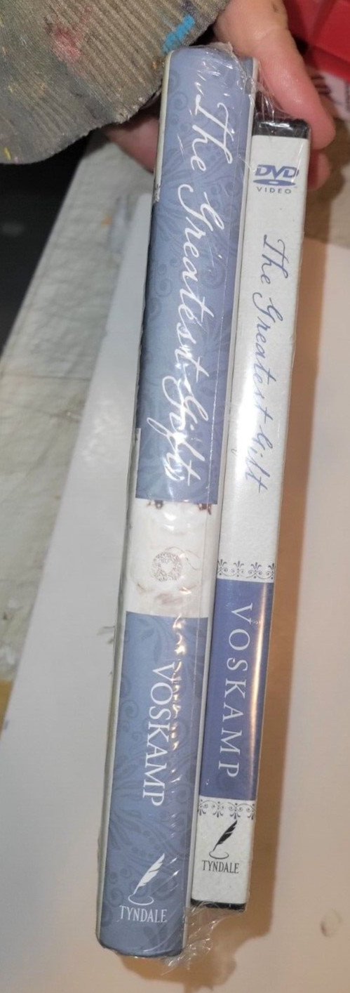 Ann Voskamp The Greatest Gift (Hardback) + dvd NEW SEALED BUNDLE SET
