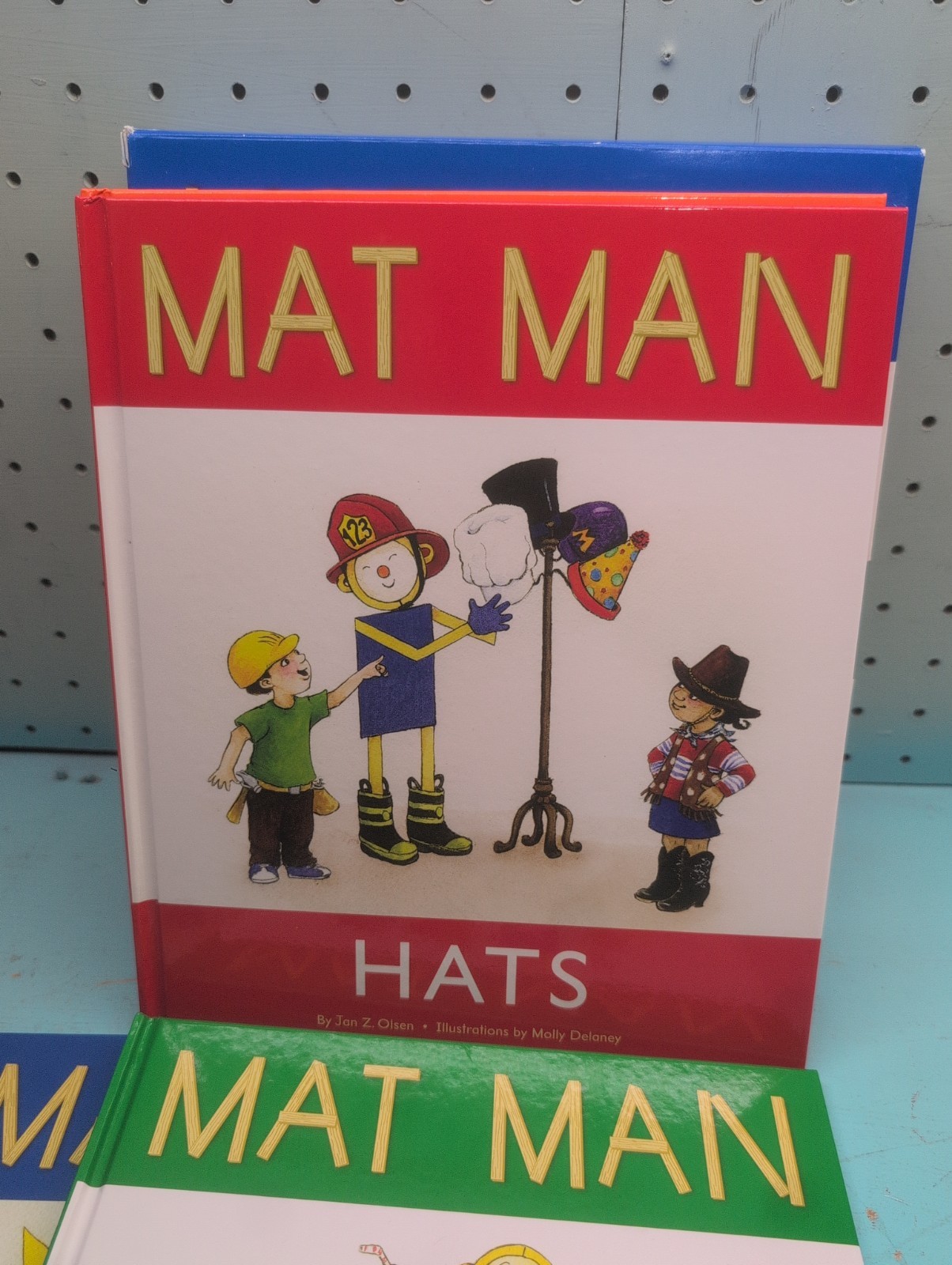 MAT MAN Learning Without Tears By Jan Z. Olsen 4 Book Box Set ~ Hardcover – NOB