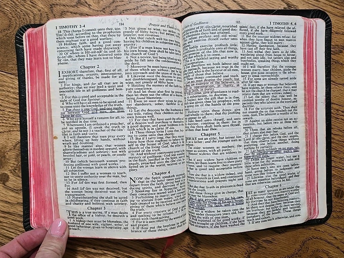 Holy Bible King James Version Self-Pronouncing Red-Letter Edition 1st Edition