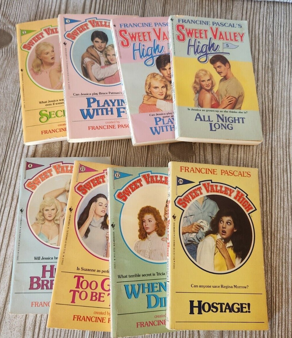 1990&rsquo;s Sweet Valley High Books BUILD YOUR COLLECTION Francine Pascal Paperback