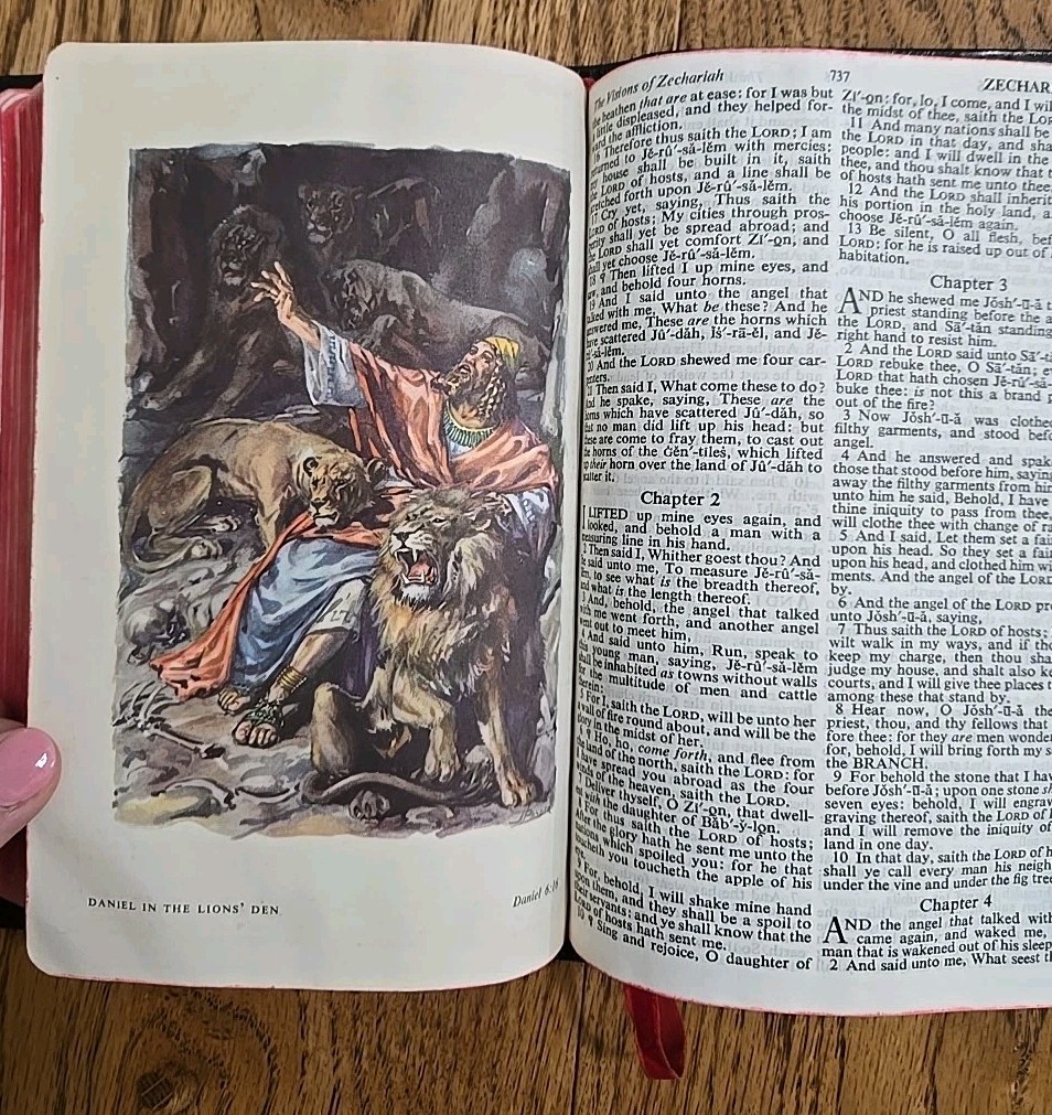 Holy Bible King James Version Self-Pronouncing Red-Letter Edition 1st Edition