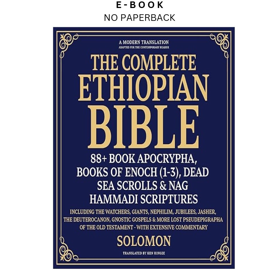 The Complete Ethiopian Bible, 88+ Book Apocryph, Solomon 2025