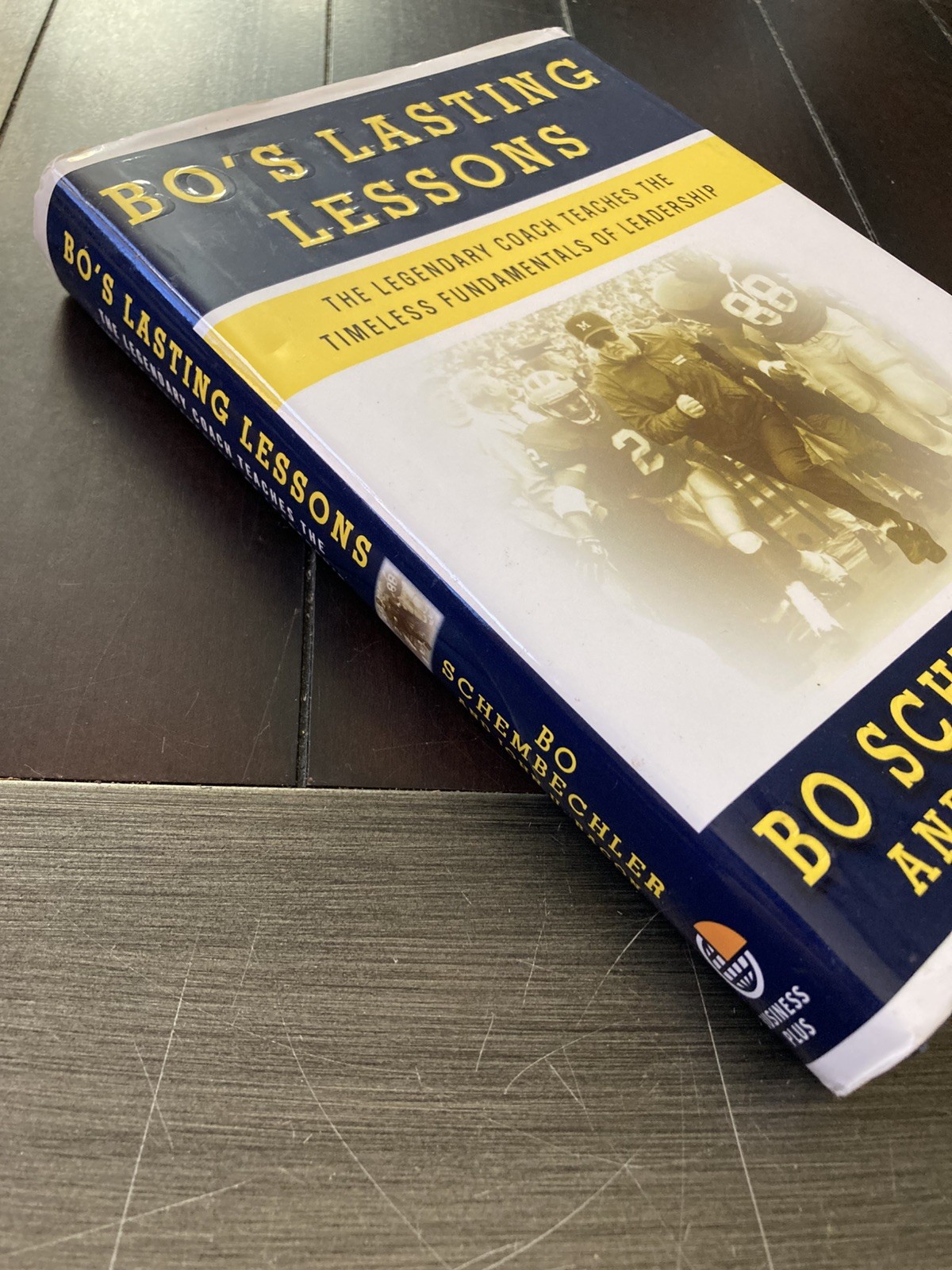 Bo&rsquo;s Lasting Lessons by Schembechler/Bacon 2007 Signed First Edition Hardcover