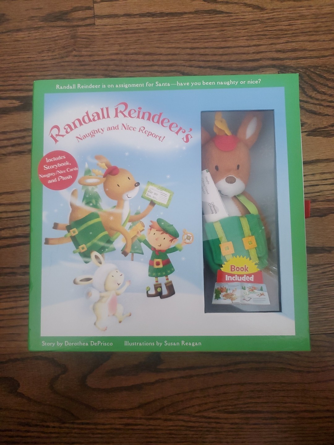 Randall Reindeer&rsquo;s Naughty and Nice Report by Dorothea DePrisco 2011 BRAND NEW!!