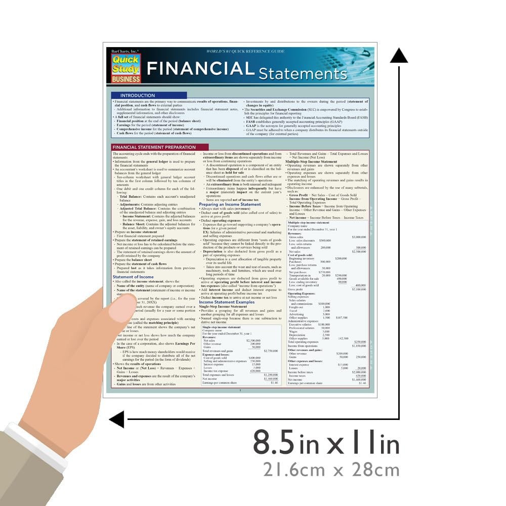 Financial Statements (Quick Study Business)