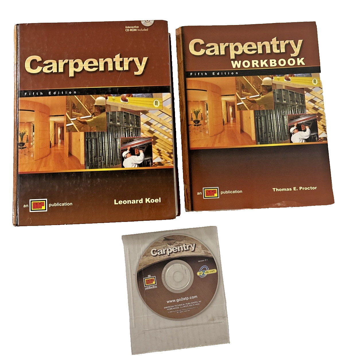 ATP Carpentry Course Textbook and Workbook 5th Ed. by Leonard Koel – Includes CD