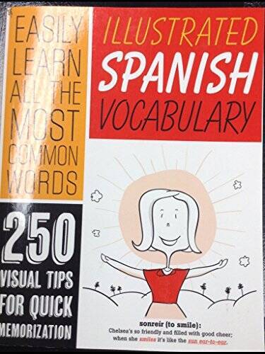 Illustrated Spanish Vocabulary – Paperback By N/A – VERY GOOD