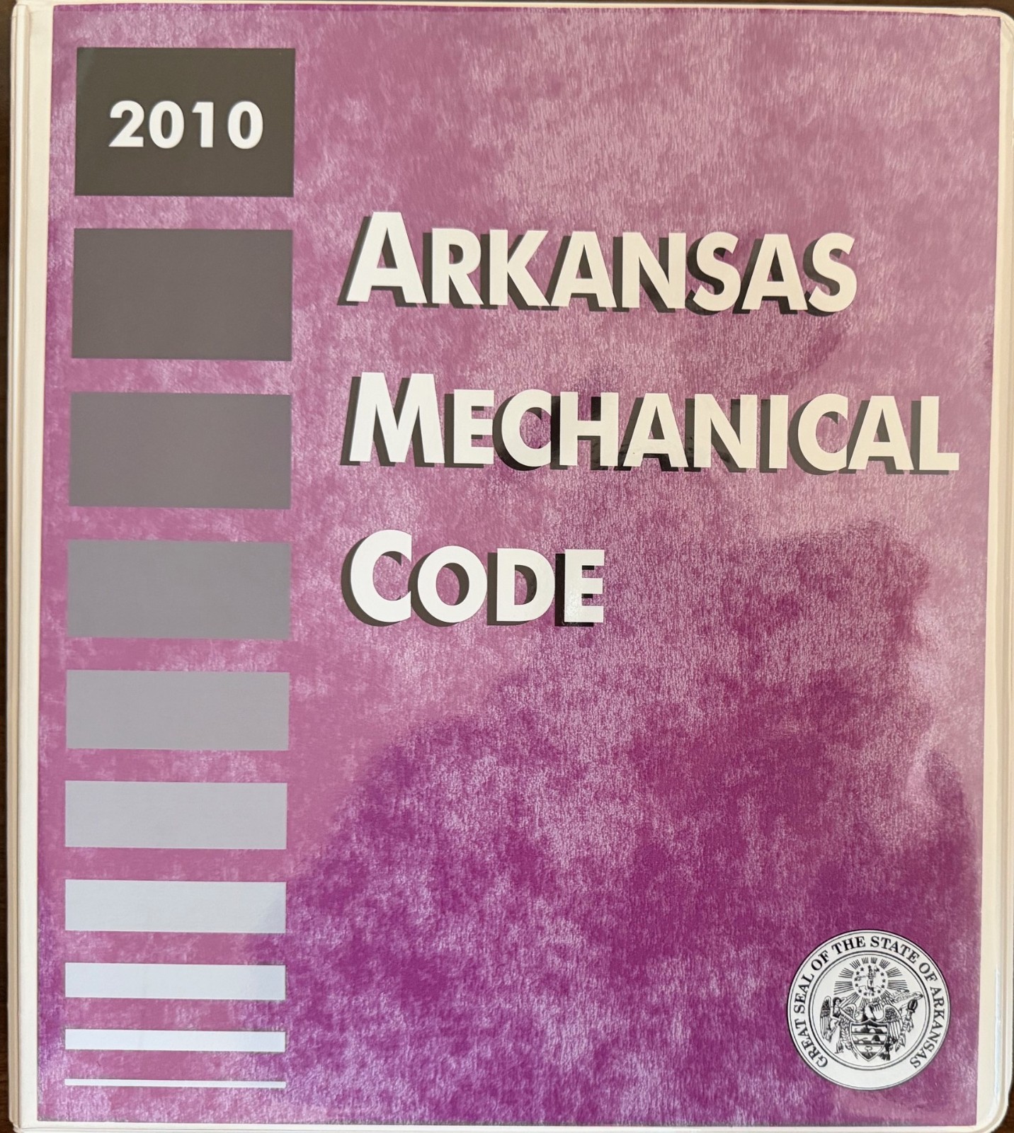 2010 Arkansas Mechanical Code (Brand New Ringbound)
