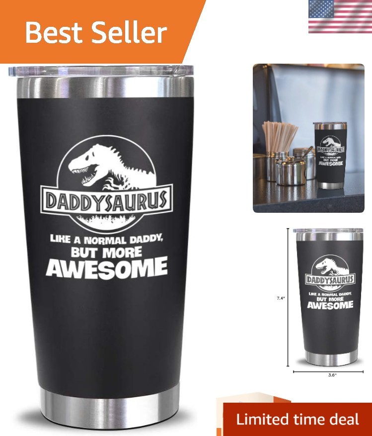 Ultimate 20 Oz Tumbler for Dad – Stylish, Reusable, Perfect for Any Occasion