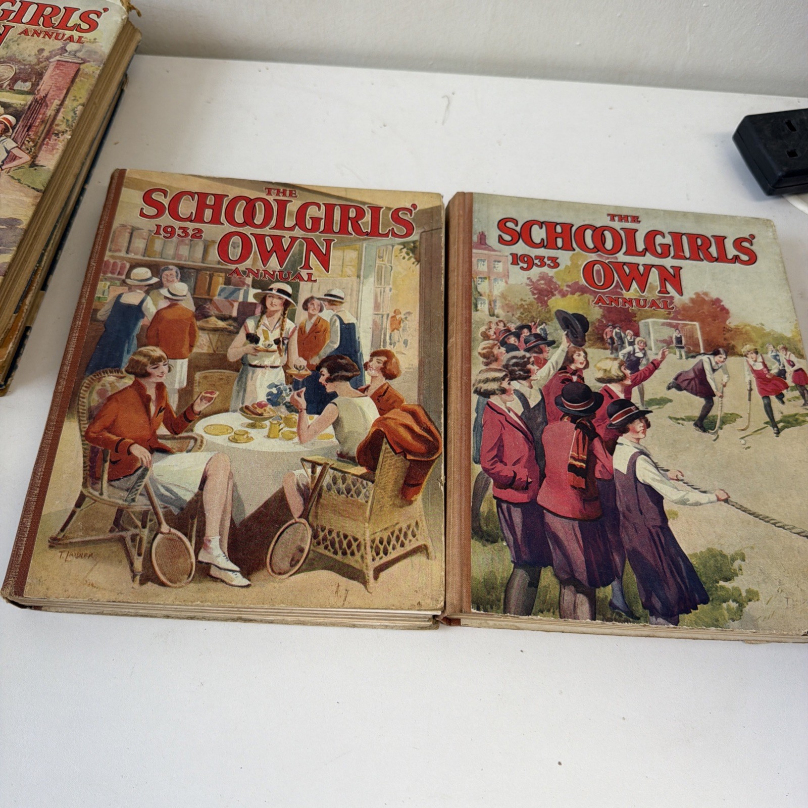 Antiquarian Book Schoolgirls&rsquo; Own Annual 1932 & 1933 See Pics For Condition