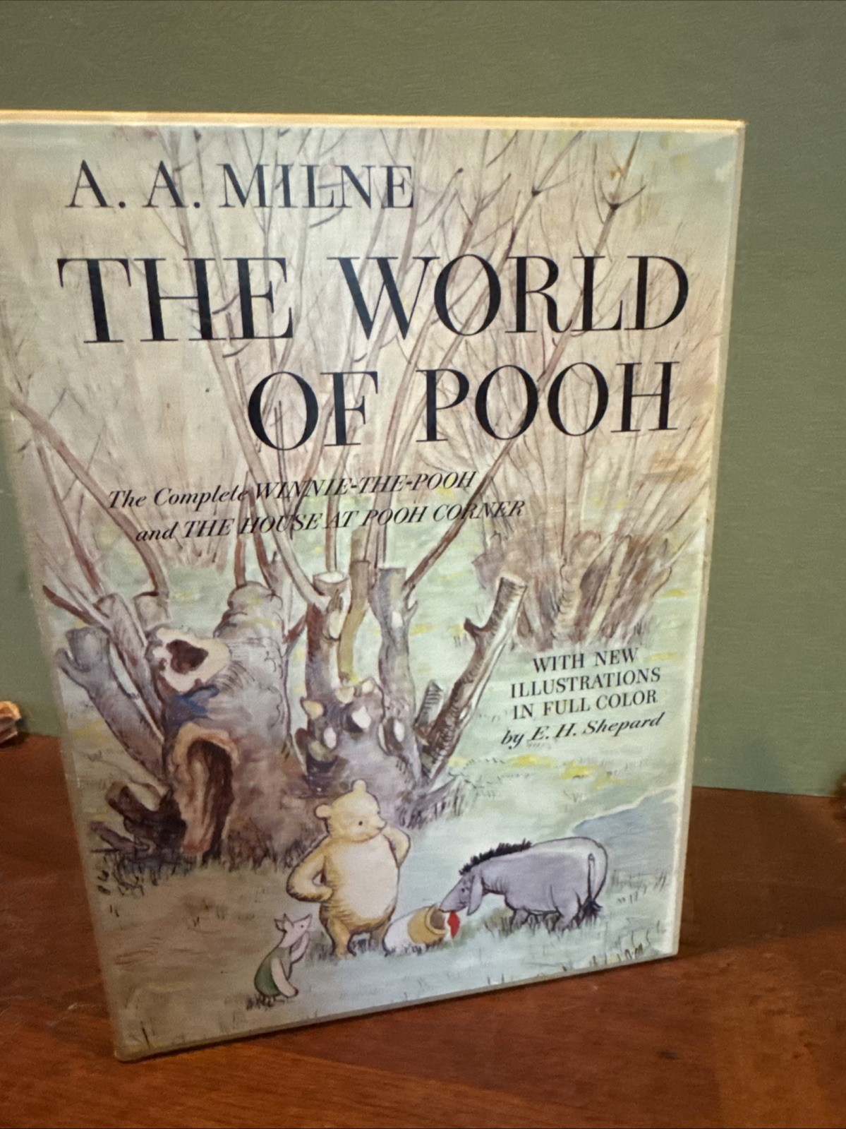 Set Of Two A.A. Milne Books – The World Of Christopher Robin World Of Pooh Boxed