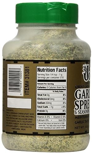Johnny&rsquo;s Garlic Spread and Seasoning, 18 Oz