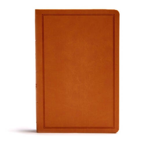 CSB Deluxe Gift Bible, Tan LeatherTouch – Imitation Leather – VERY GOOD