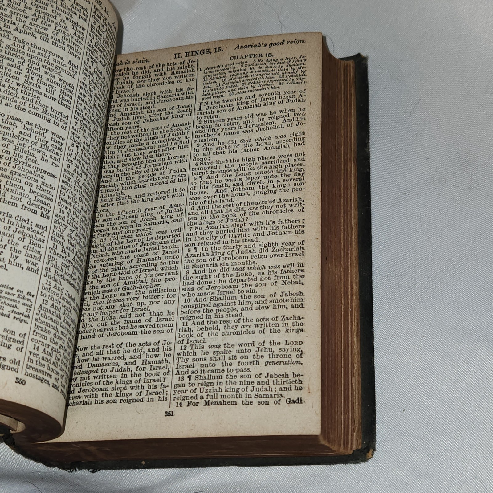 1919 Holy Bible Cambridge University Press British Foreign Society Antique