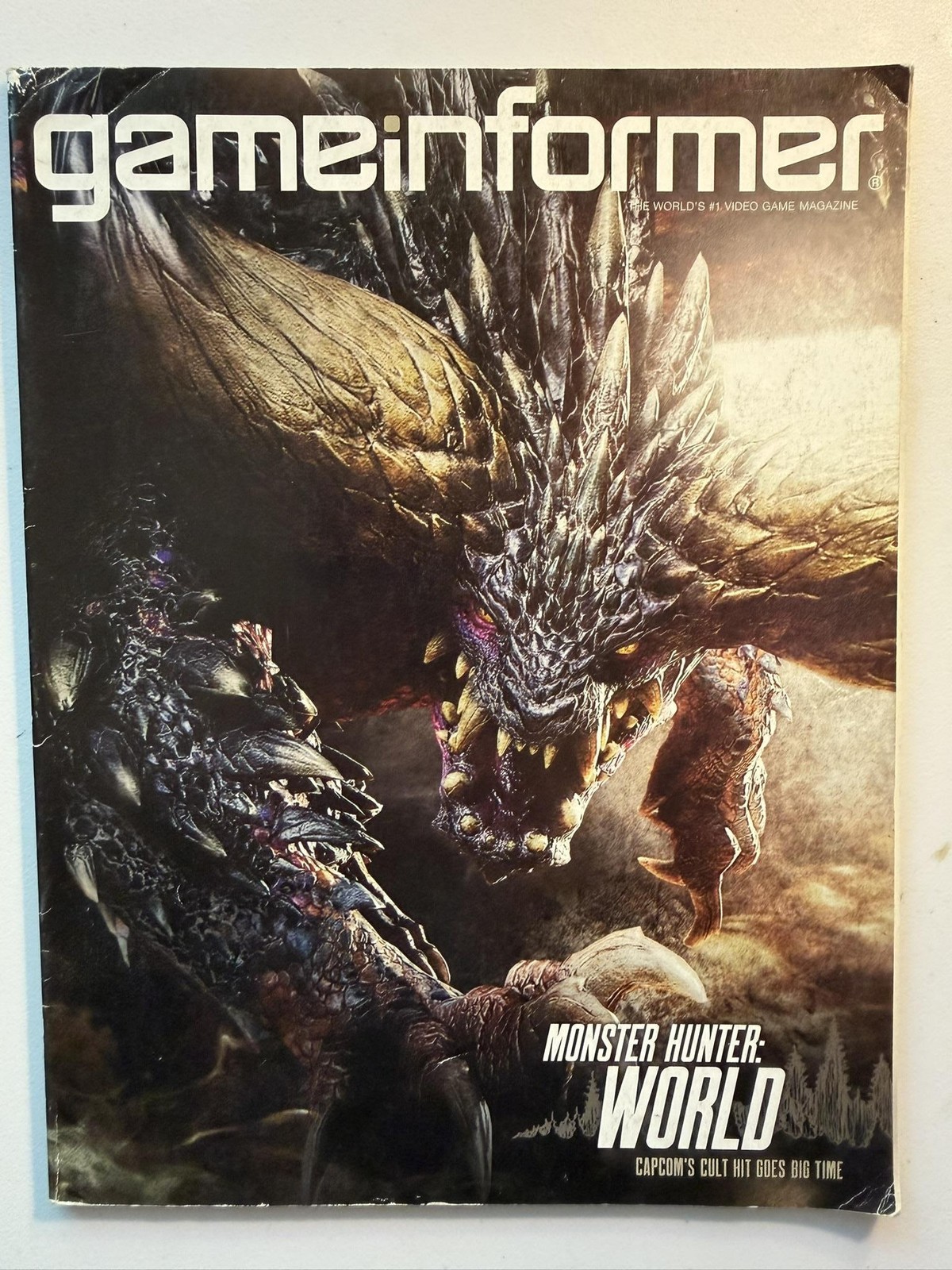 Game Informer Magazine Issue 296 December 2017 Monster Hunter World