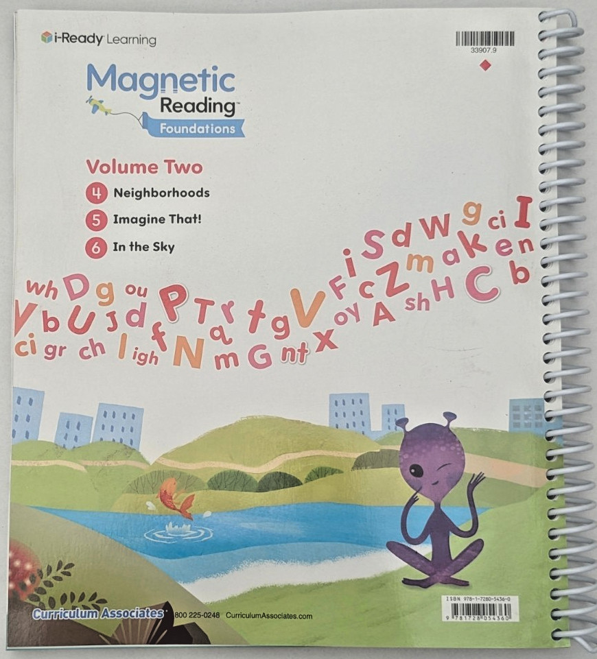 (set) TEACHER&rsquo;S GUIDE I-Ready Learning Magnetic Reading Grade 1 V.1 and V.2