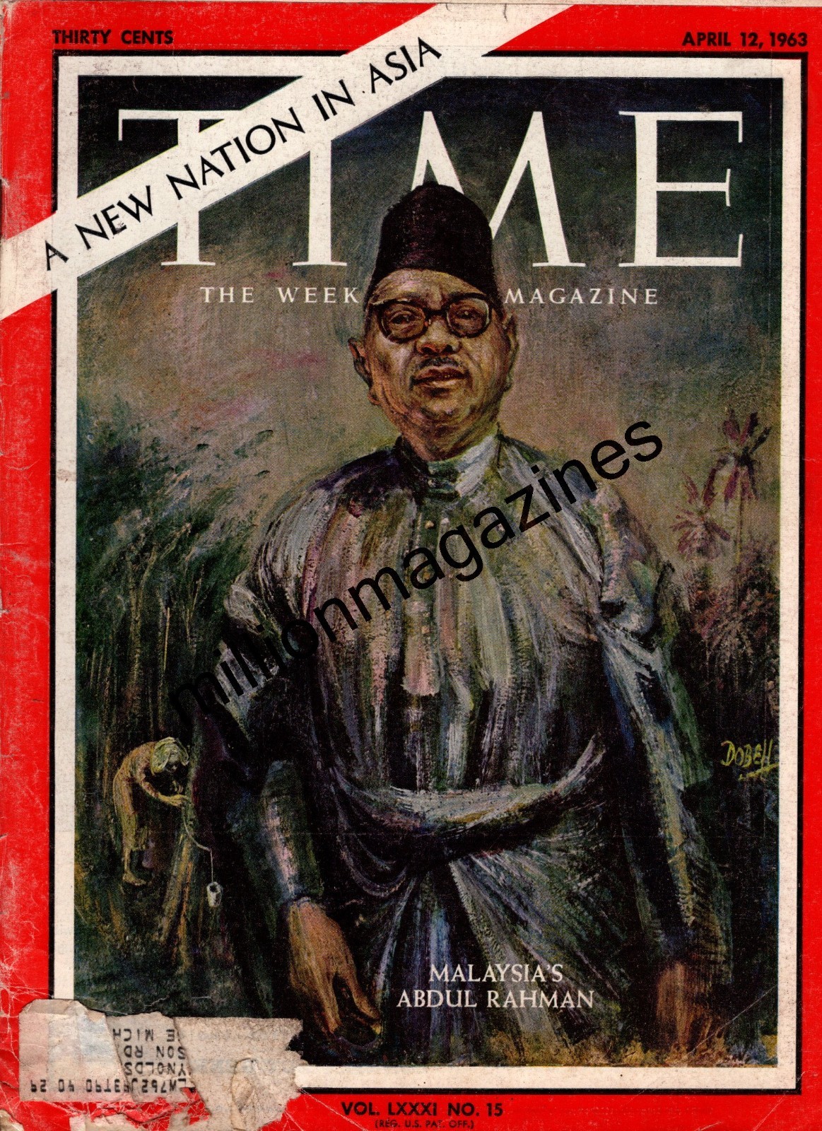1963 Time April 12 – Abdul Rahman of Malaysia