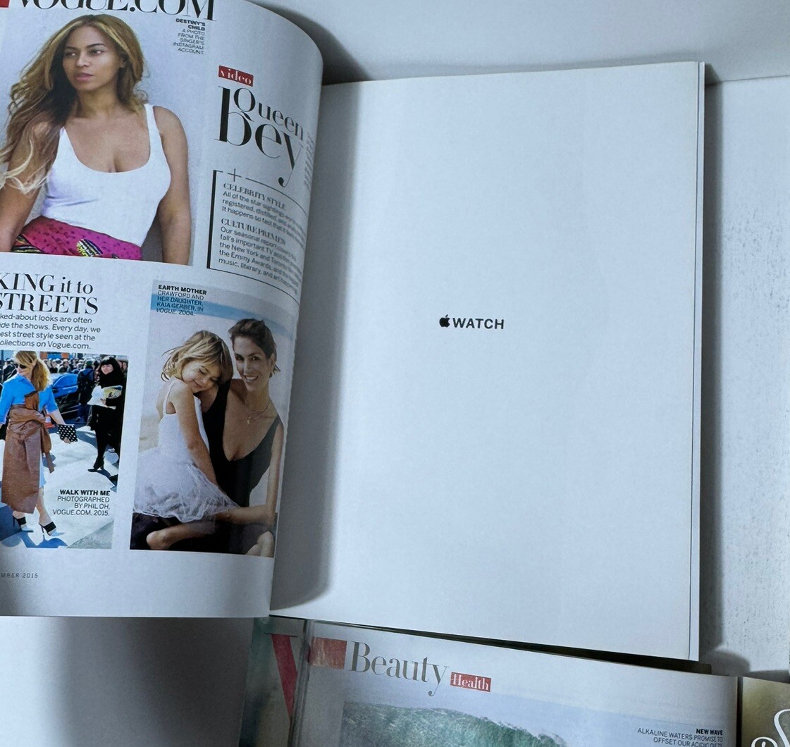 2015 Vogue Fashion Magazine Lot February April May June july August Sept Nov