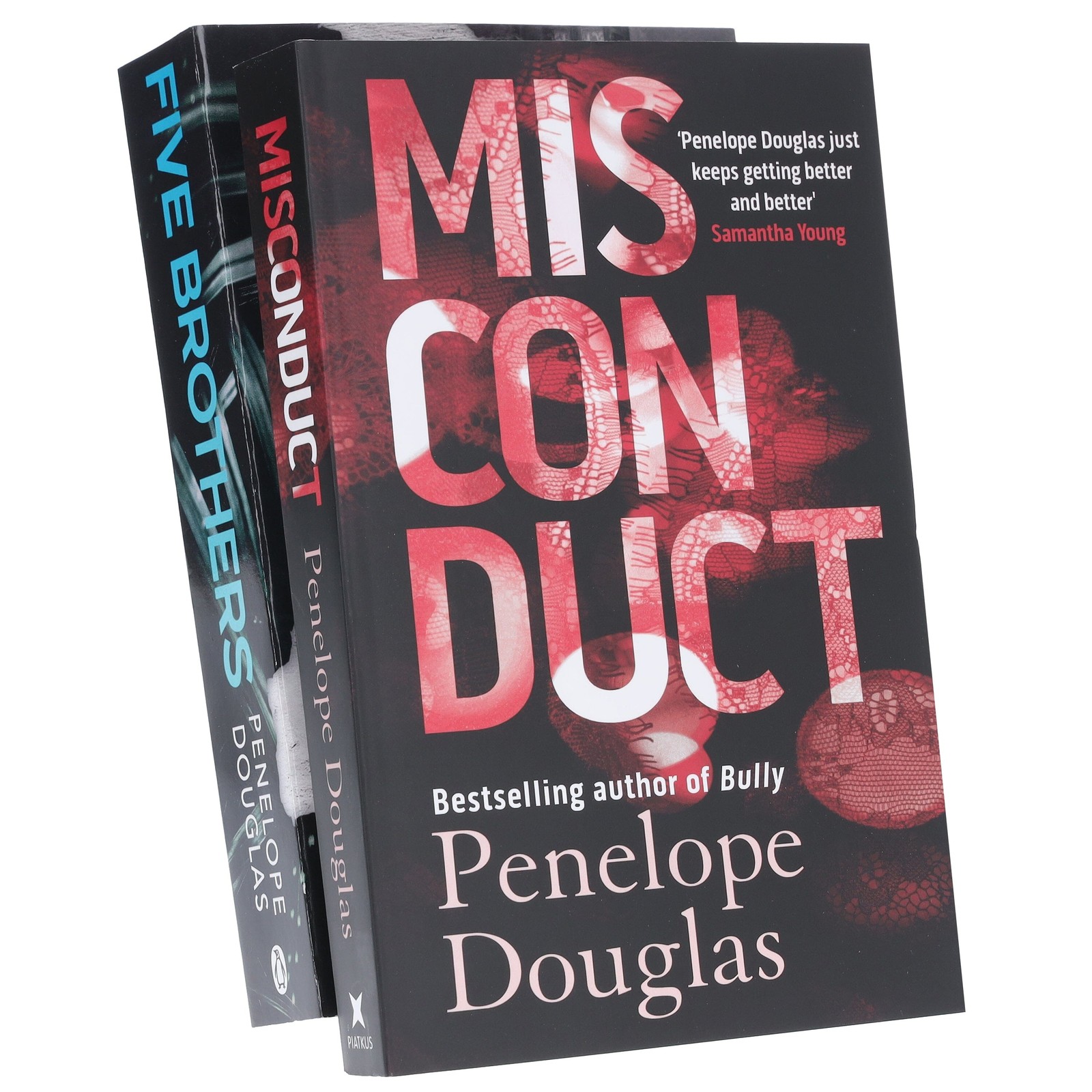 Penelope Douglas (Misconduct & Five Brothers) 2 Books Set – Fiction – Paperback