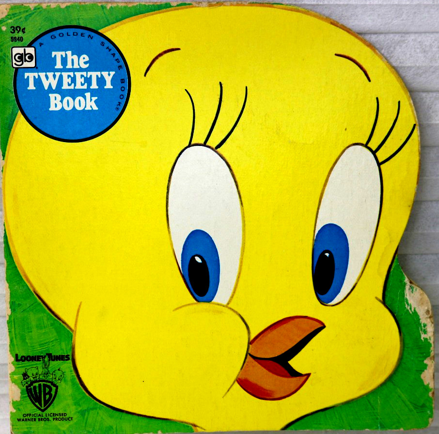 The Tweety Shape Book 1976 « I Tawt I Taw a Puddy Tat. » Golden Shape Press