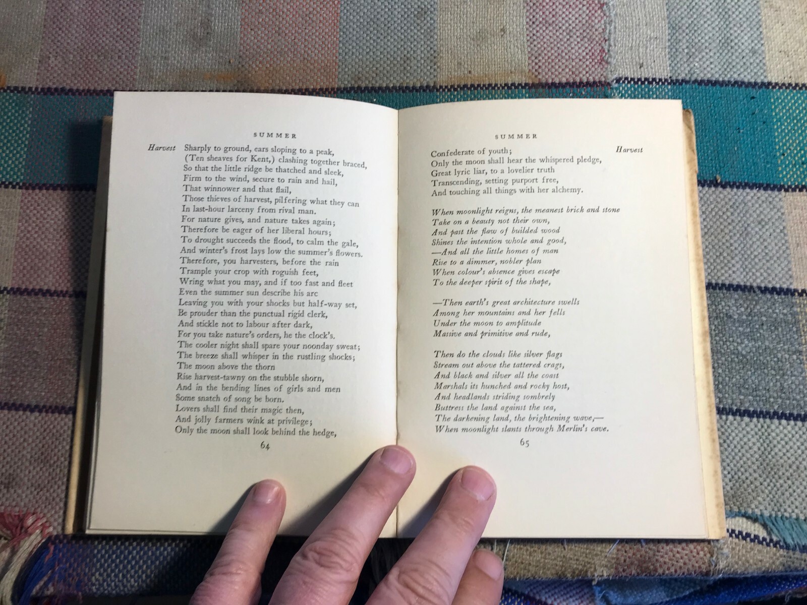 The Land by V. Sackville-West, Heinemann, 1939