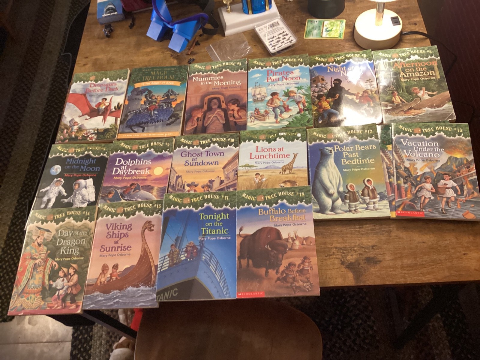 Lot of 17 Paperback Magic Tree House Books by Mary Pope Osborne