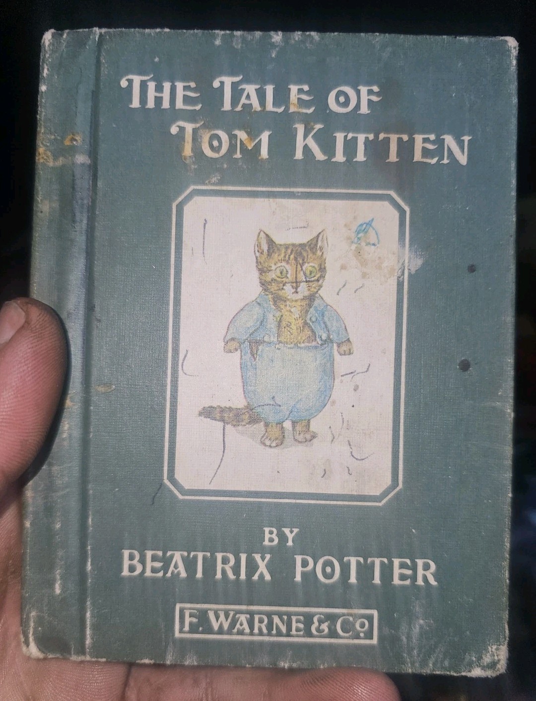 ​The Tale of Tom Kitten Beatrix Potter Frederick Warne Hardcover Vintage Reprint