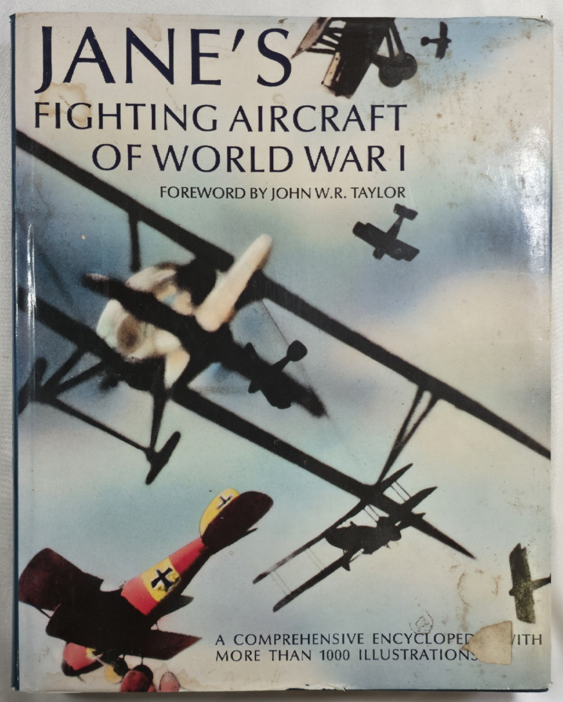 1990 Jane&rsquo;s FIghting Aircraft Of World War I John W.R. Taylor Planes Fighters