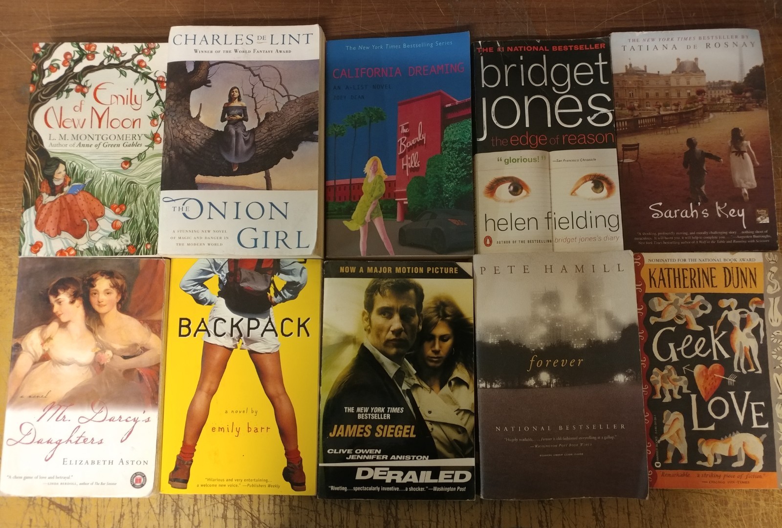 Lot of 50 Large Trade Literature Fiction Paperback BestSeller UNSORTED Mix Book
