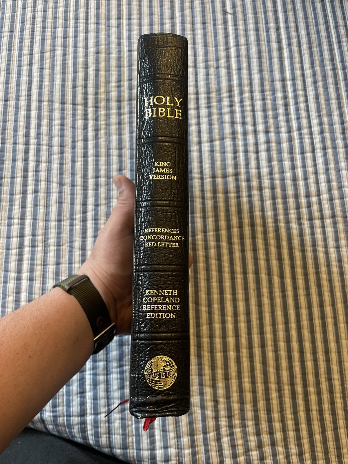 Holy Bible King James Version Kenneth Copeland Reference Edition 1972 Red Letter