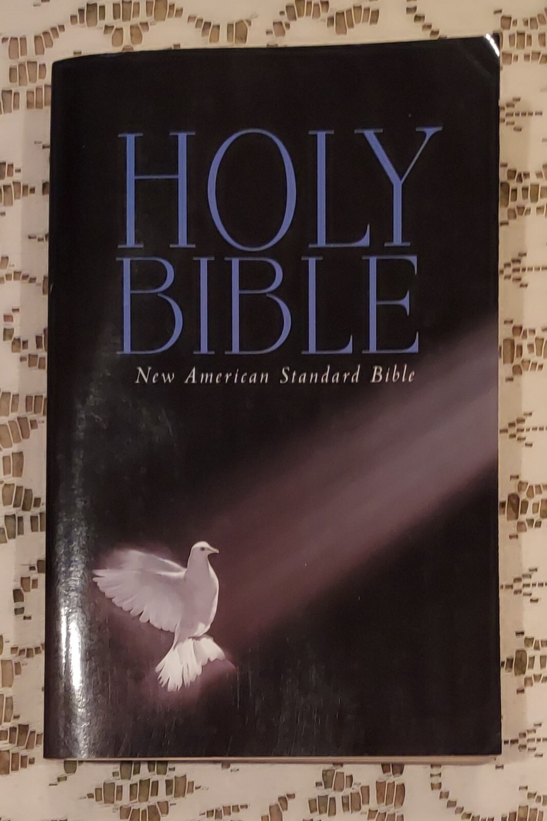 The Holy Bible New American Standard Paperback ABS Lockman Foundation Great !