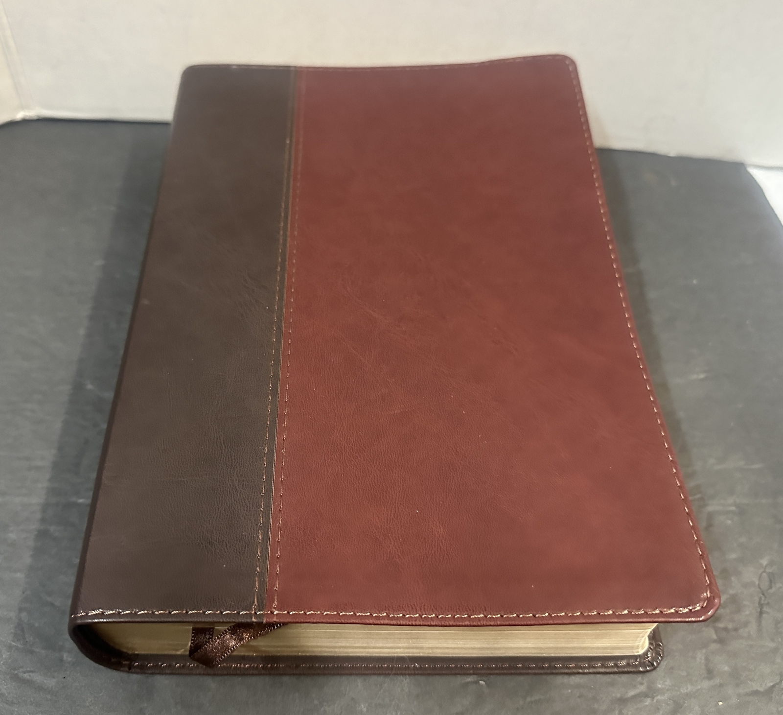 Life Application Study Bible NLT Tyndale 2019 3rd Edition LeatherLike Brown