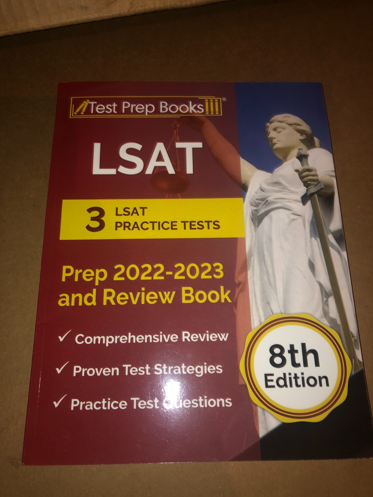 TEST PREP BOOKS LSAT PREP AND REVIEW 2022-2023 8TH EDITION BOOK