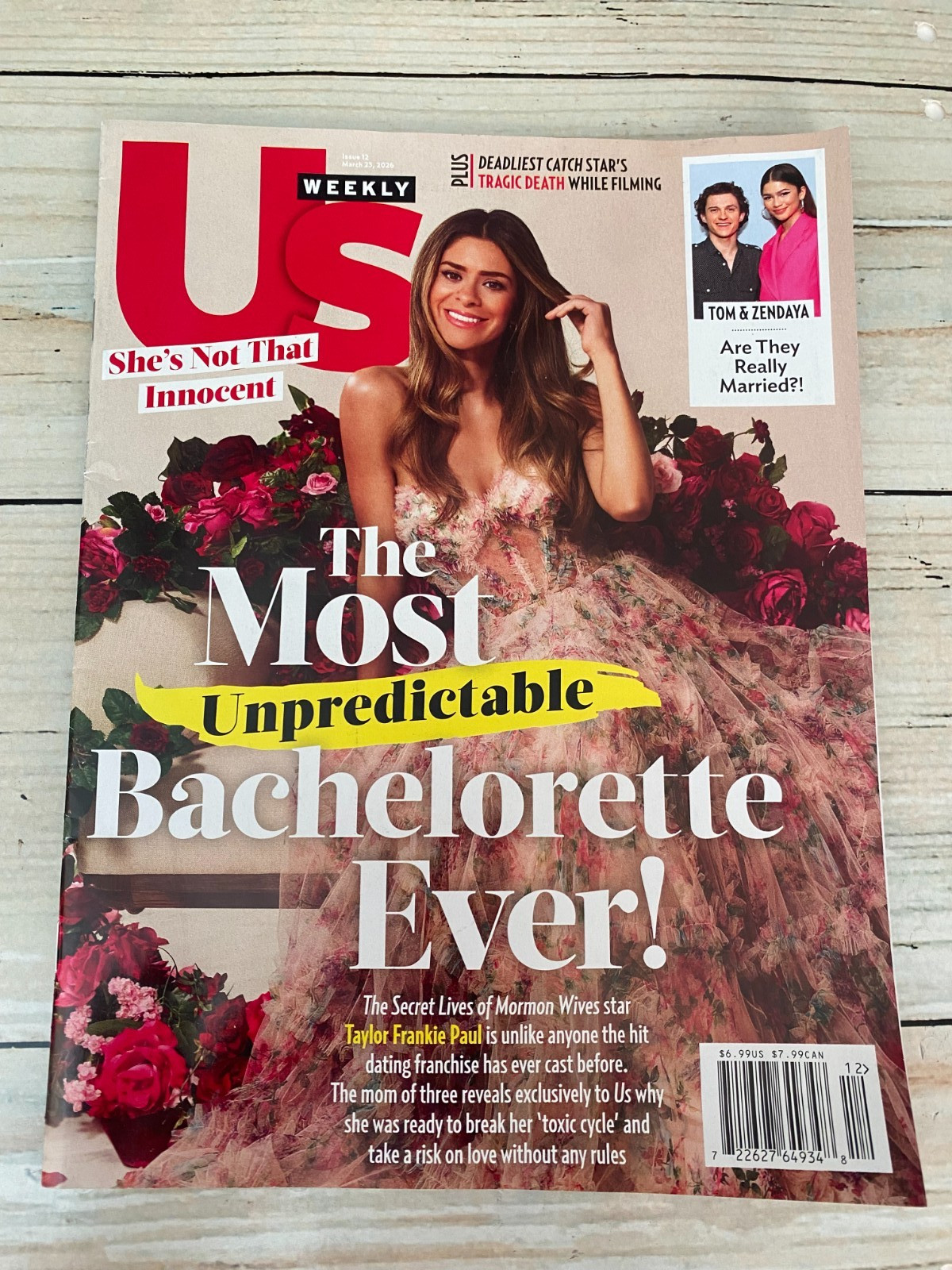 US Weekly March 23, 2026 issue 12 the most unpredictable bachelorette ever