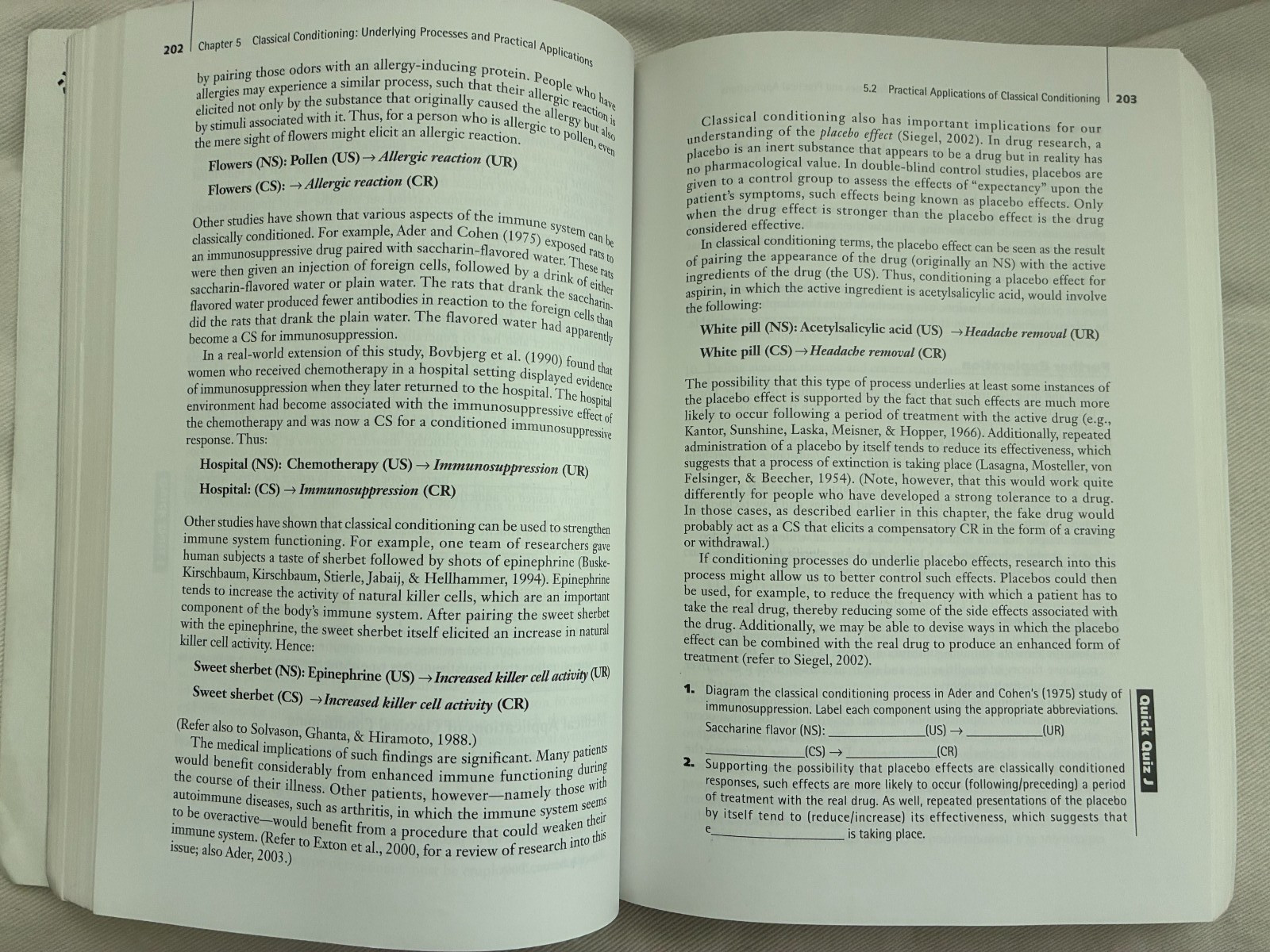 Introduction to Learning and Behavior: Sixth Edition; Very good